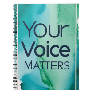 Cuaderno Tu Voz Importa