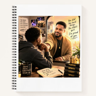 Cuaderno Tu Yo del Futuro Está Orgulloso de Ti