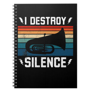 Cuaderno Tuba Player I Destruye Silence Tuba