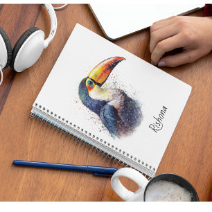 Cuaderno Tucán Esplendor Tropical, personalizado