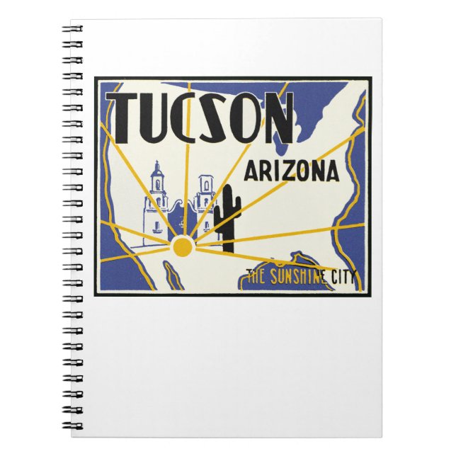 Cuaderno Tucson Arizona (Frente)
