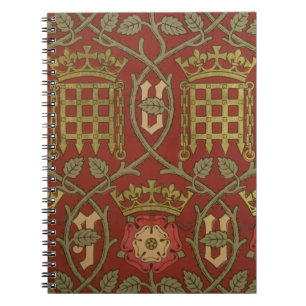 Cuaderno "Tudor subió", papel pintado de la reproducción