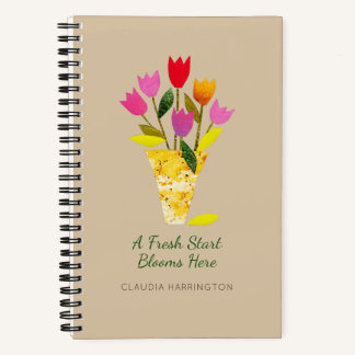 Cuaderno Tulip Bouquet Colorful Fresco Start Retro