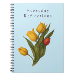 Cuaderno Tulip Floral Notebook | Everyday Reflections