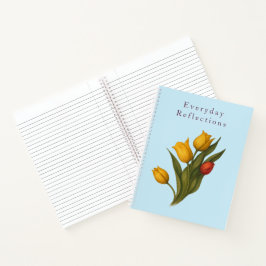 Cuaderno Tulip Floral Notebook | Everyday Reflections