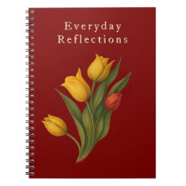 Cuaderno Tulip Garden Reflections — Luxe Journal