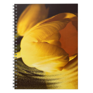 Cuaderno Tulipán amarillo romántico