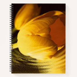 Cuaderno Tulipán amarillo romántico