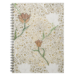 Cuaderno Tulipán del jardín de William Morris (1885)