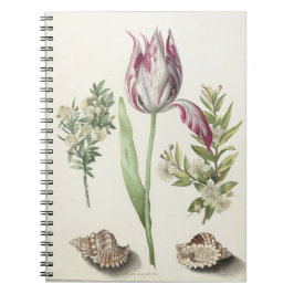 Cuaderno Tulipán, dos ramas de la postal Myrtle