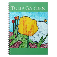 Tulipán en jardín