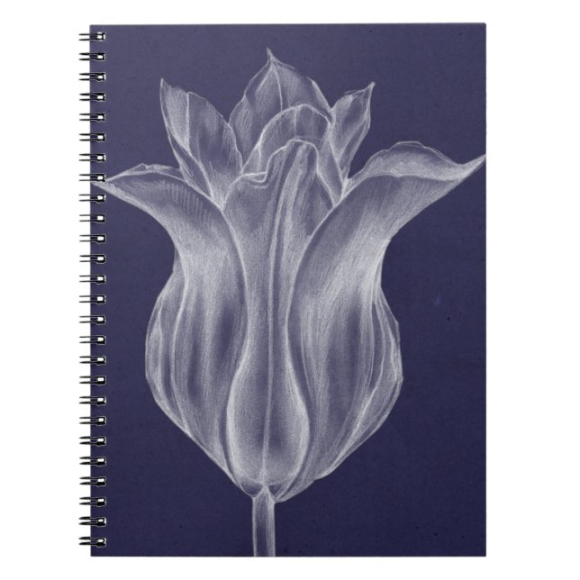Cuaderno Tulipán III monocromo (Frente)