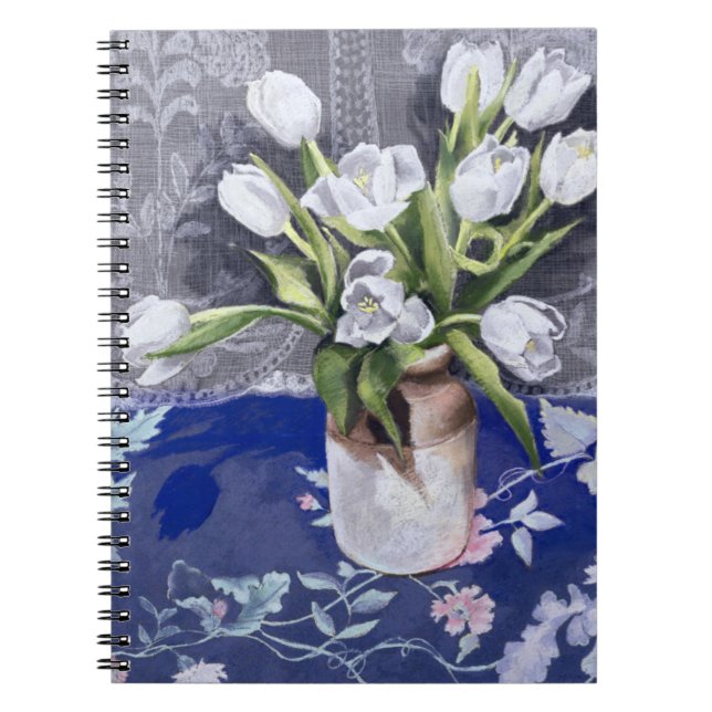 Cuaderno Tulipanes blancos 1994 (Frente)