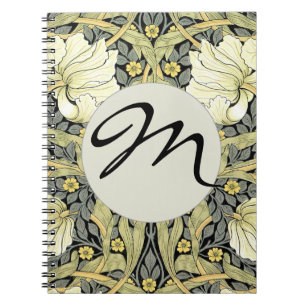 Cuaderno Tulipanes Pimpernel Arte Botánico de William Morri