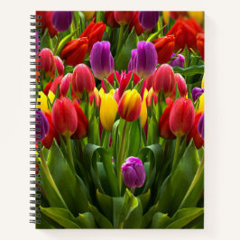 Cuaderno Tulips brillante