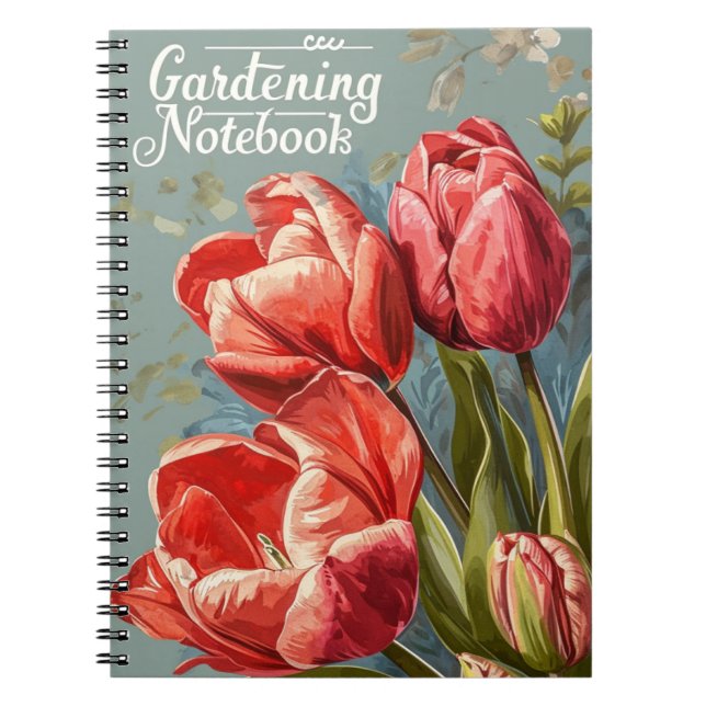 Cuaderno Tulips Vintage (Frente)