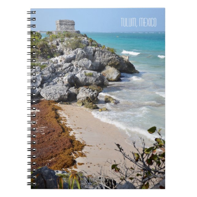 Cuaderno Tulum Ocean View en México recuerdo de viajes (Frente)
