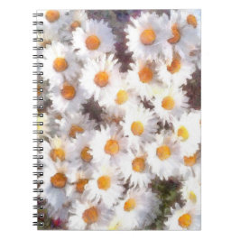 Cuaderno Tumba de flores silvestres de primavera