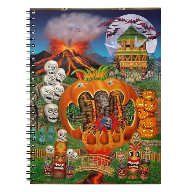 CUADERNO TUMBAS TIKI FREAKY (Frente)