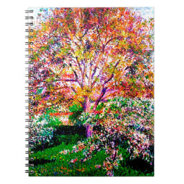 Cuaderno Tumbonas Y Árboles De Manzana En Bloom Camille Pis