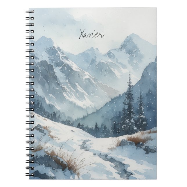 Cuaderno Tundra helada  (Frente)