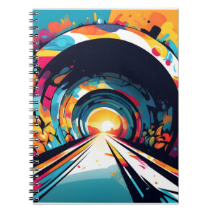 Cuaderno Túnel con graffiti