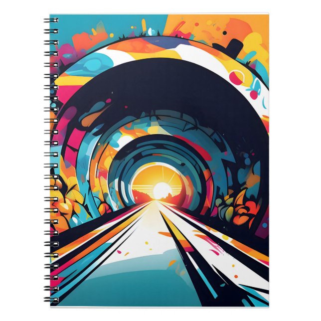 Cuaderno Túnel con graffiti (Frente)