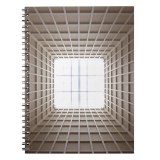 Cuaderno túnel cuadrado
