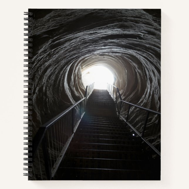Cuaderno Túnel de cueva oscura (Anverso)