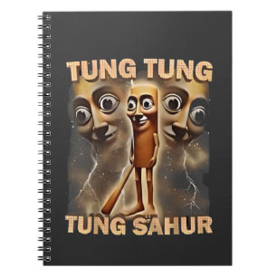 Cuaderno Tung tung tung sahur Brainrot Meme