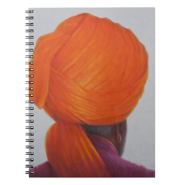 Cuaderno Turbante 2014 del azafrán (Frente)