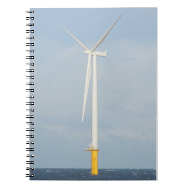 Cuaderno Turbina eólica (alta mar) (Frente)