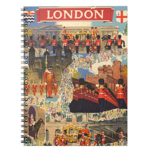 Cuaderno Turismo de Londres - Reino Unido (Frente)