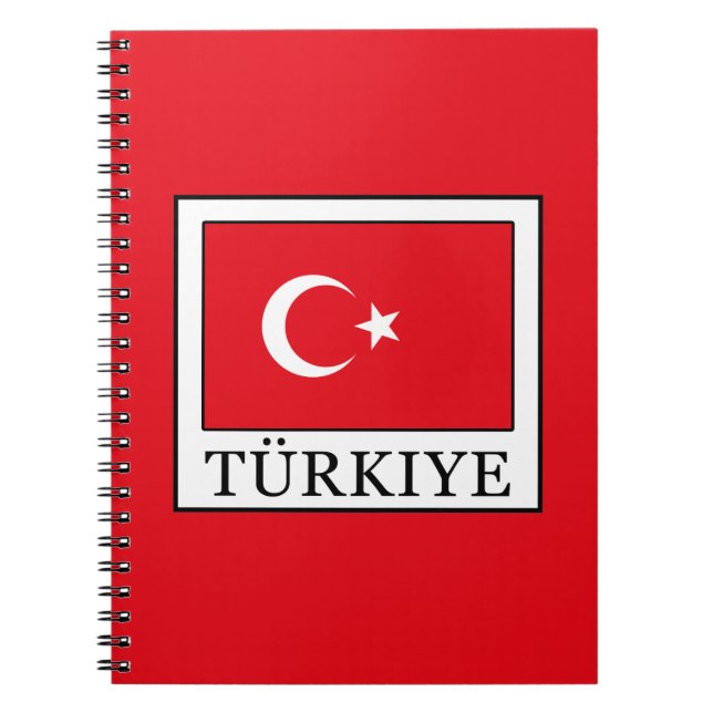 Cuaderno Türkiye (Frente)