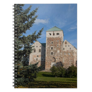 Cuaderno Turku, Finlandia, antiguo castillo de Turun Linna,