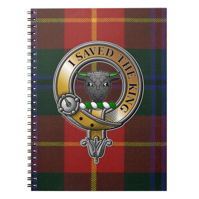 Cuaderno Turnbull Tartan & Badge (Frente)