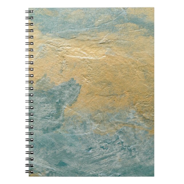 Cuaderno Turquesa de Cobre Acabado Falso (Frente)