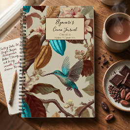 Cuaderno Turquoise Cacao Hummingbird Journal