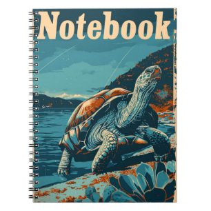 Cuaderno Turtois de época en la playa