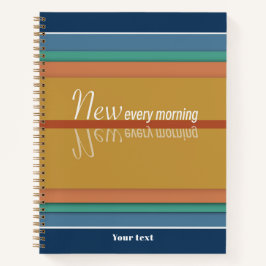 Cuaderno Tus Misericordias Son Nuevos Cada Mañana