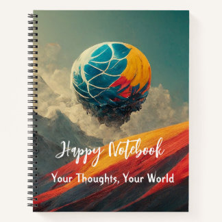 Cuaderno Tus pensamientos sobre tu mundo