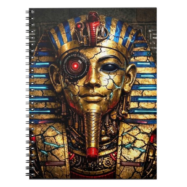 Cuaderno Tutankamón 2.0: El Rey Cibernético (Frente)