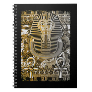 Cuaderno Tutankhamun Antiguo Egipto Faroah Rey Tut Ankh