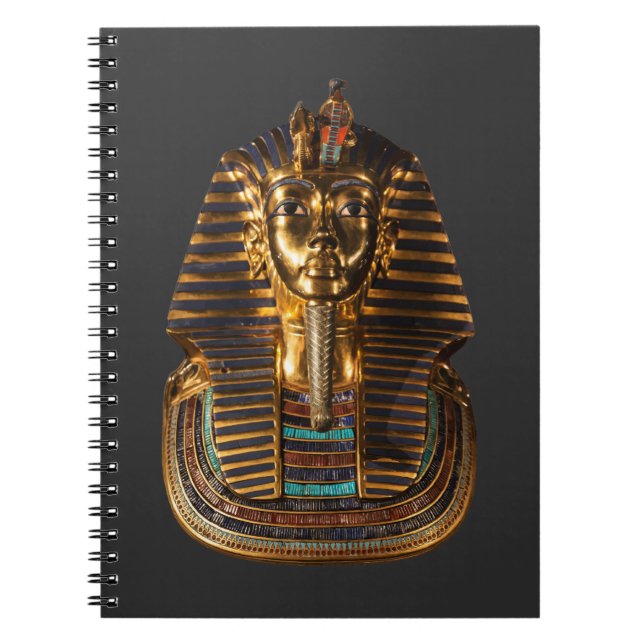 Cuaderno Tutankhamun El Rey Egipcio - Anciano Real Maje (Frente)