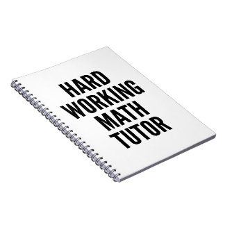Cuaderno Tutor de matemáticas de trabajo duro