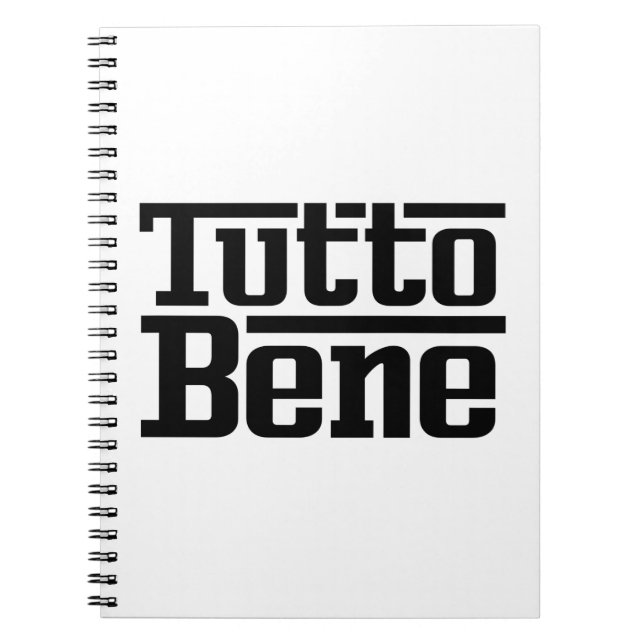 Cuaderno Tutto Bene (Frente)