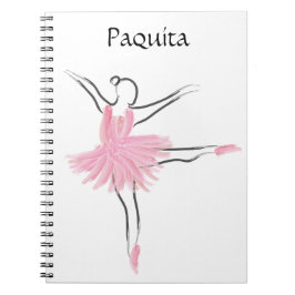 Cuaderno Tutu Love Ballerina Notebook Paquita