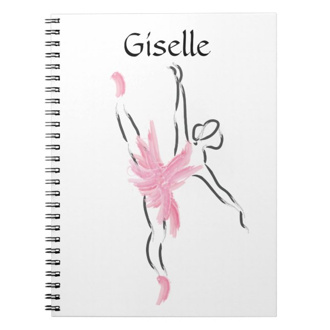 Cuaderno Tutu Love Notebook Giselle (Frente)