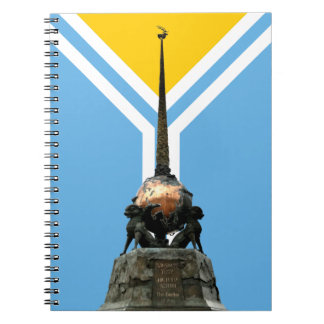 Cuaderno TUVA - Portátil de Monumento y Bandera del Centro