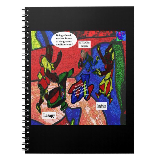 Cuaderno Twangan Shooter Catch Sports League CS Notebook (Frente)